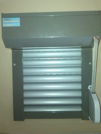 Alumínium ezüst redőny